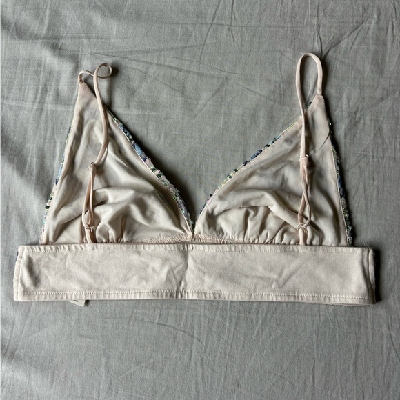 FREE PEOPLE just bead it bralette in powder sand combo - Picture 2 of 4